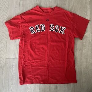 Boston Red Sox Adult/Women's Majestic T-Shirt  Medium - #46 Jacoby Ellsbury